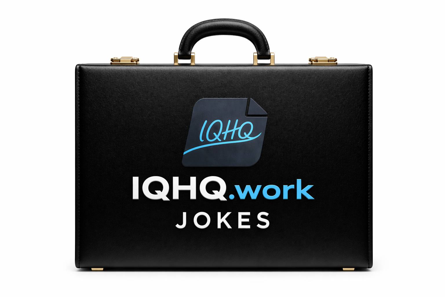 IQHQ.work joke briefcase